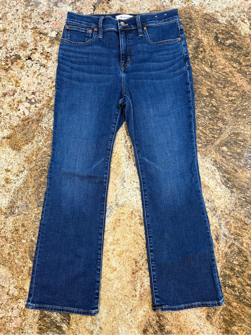 Madewell Indigo Boot Cut Jeans